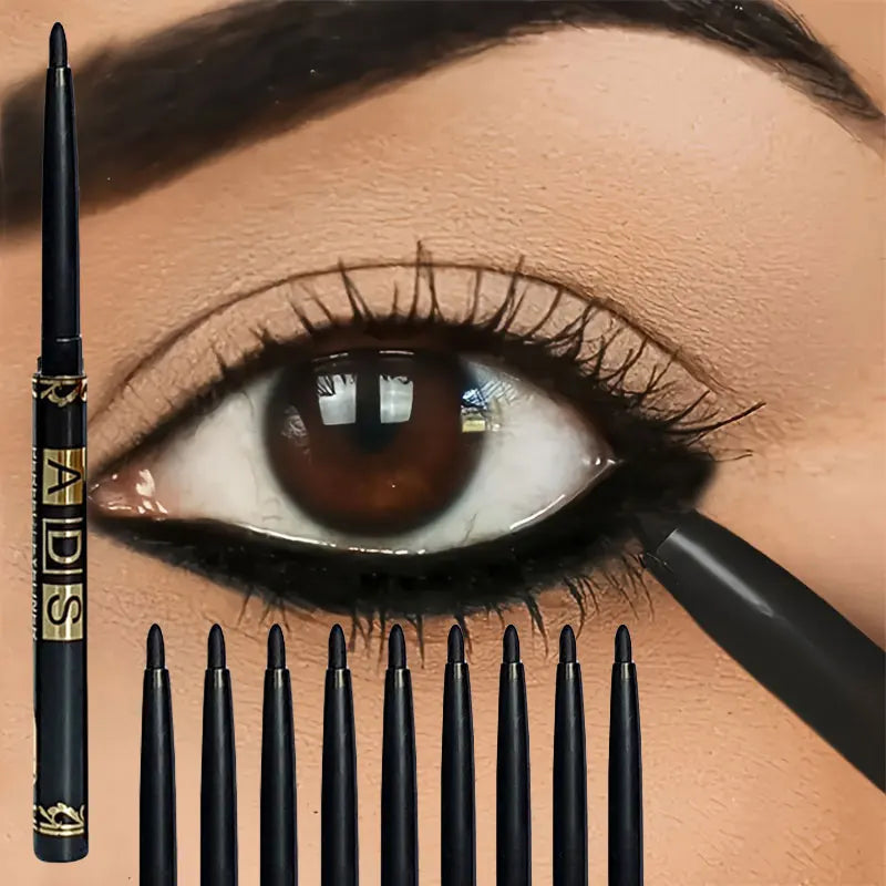 Davis Long-Lasting Waterproof Black Eyeliner Pencil