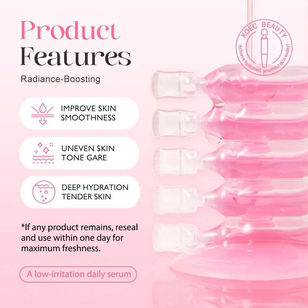 PDRN Pink One-Day Serum — Brightening, Firming & Deep Hydration Ampoules