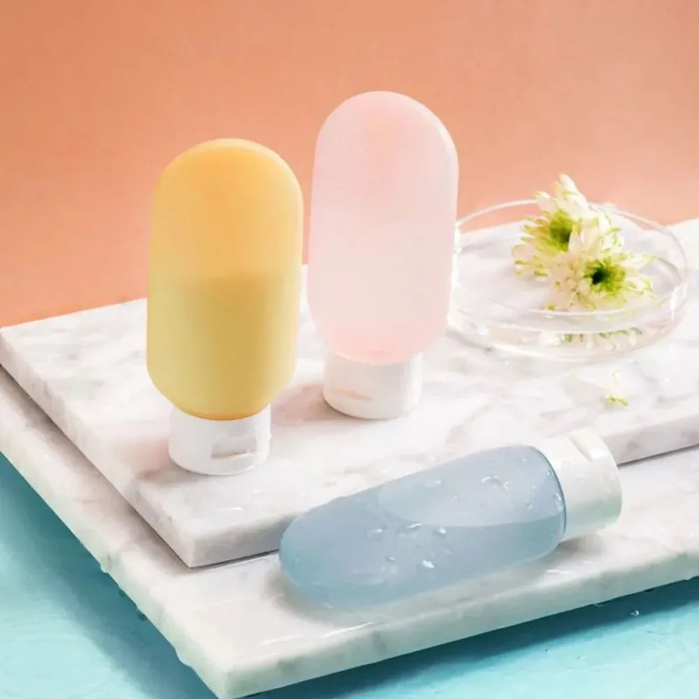 4Pcs 60ml Travel Botttle Set Refillable Bottles