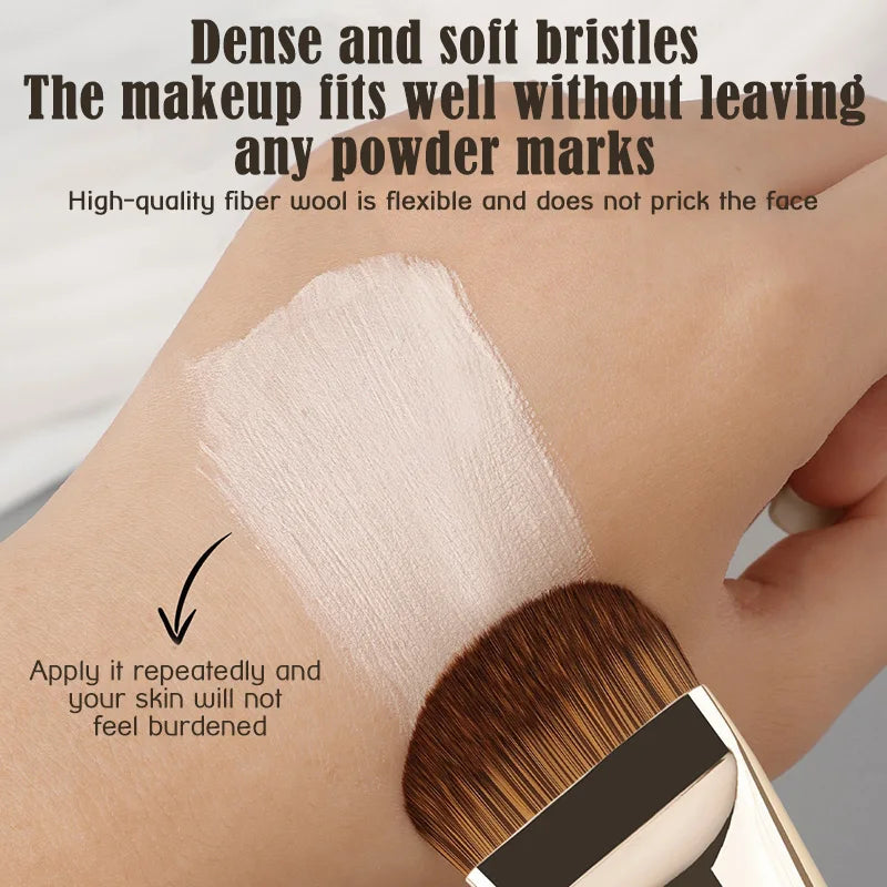 HMQ Ultra Thin Foundation Brush Tongue-Shaped