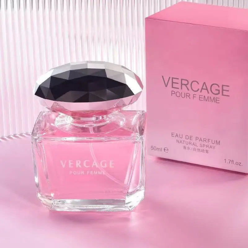 50ML Osmanthus Peony and Pomegranate Fragrance Perfume for Women Crystal Diamond Series Light and Elegant Scent Parfum Nanasbeautyholic