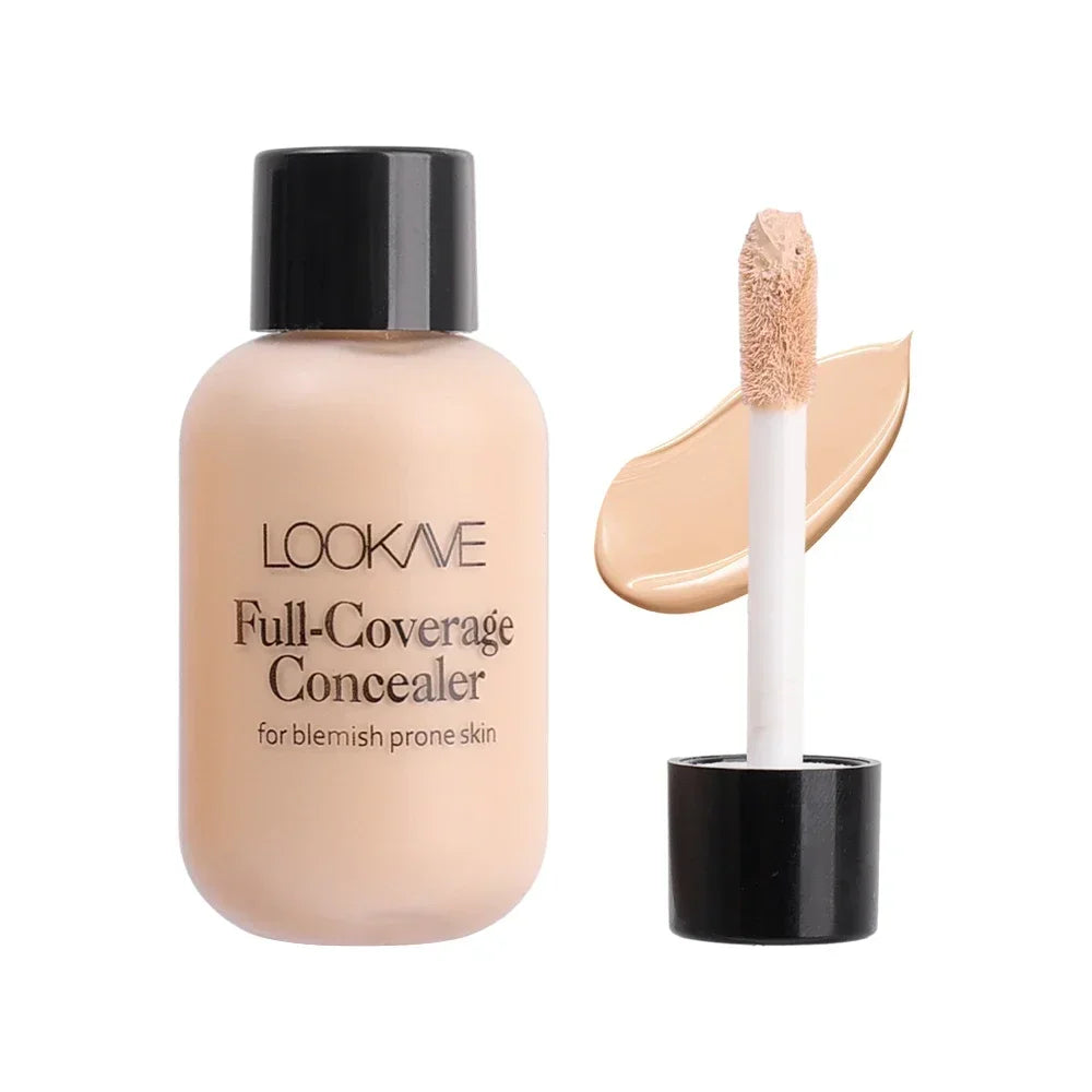 Full Coverage Liquid Concealer – Waterproof, Dark Circle & Blemish Corrector for All Skin Types