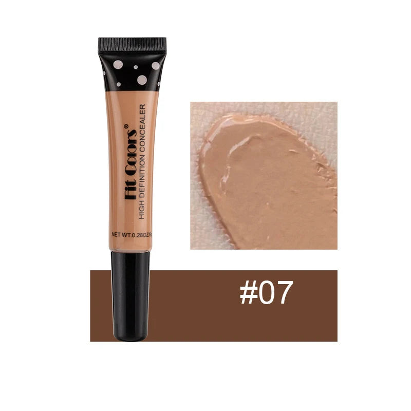 Fit Colors Full Cover Liquid Concealer BB Cream – Brightening, Waterproof & Natural Finish | 8 Shades