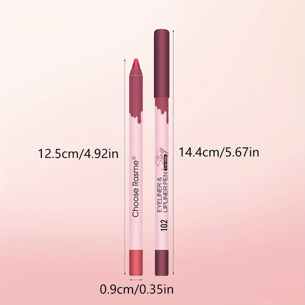 12 Colors/box Matte Lip Liner Pencil Set Waterproof Long Lasting Nude Red Lip Contour Pencil Sexy Rose Pink Lipstick Tint Makeup Nanasbeautyholic