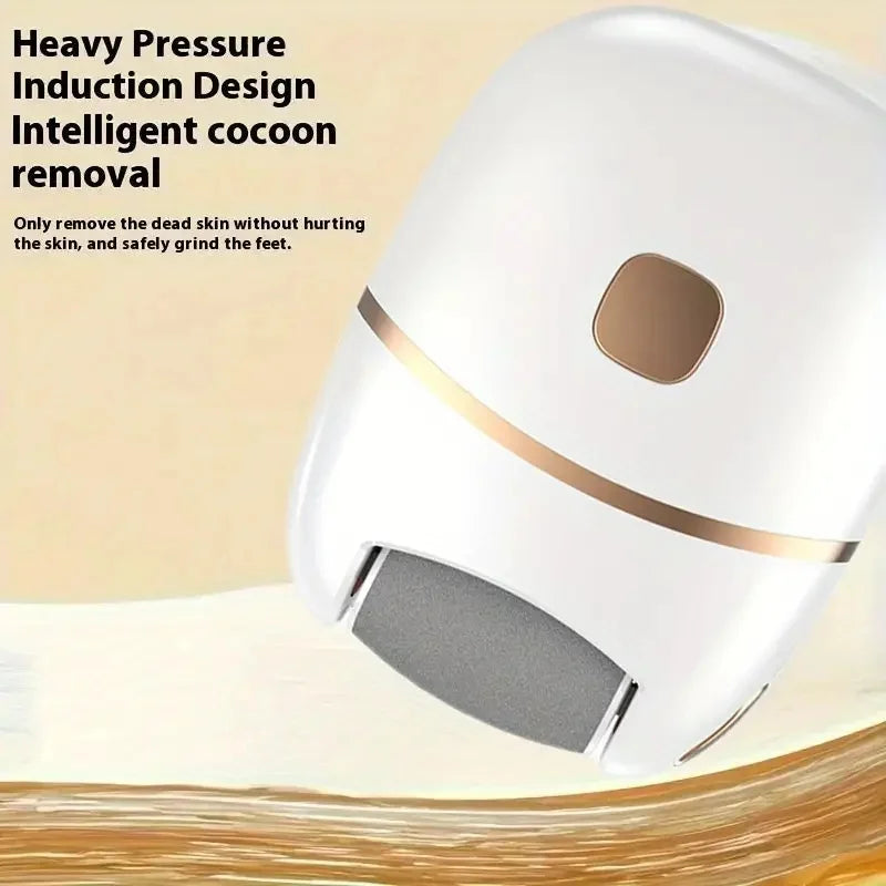 Rechargeable Electric Foot Grinder for Thick Faux Leather USB Personal Care Tool with Interchangeable Heads Grooming Tool Nanasbeautyholic