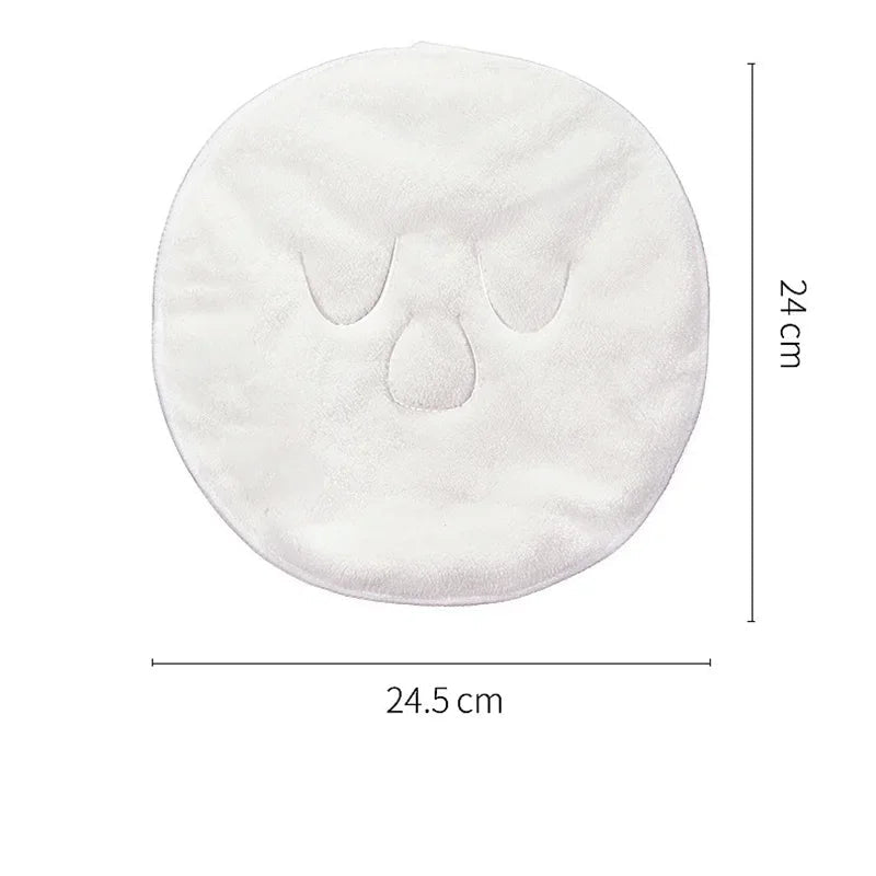 Warm compress towel Cold compress face compress face towel Double thickness beauty salon Beauty hair towel skin care Nanasbeautyholic
