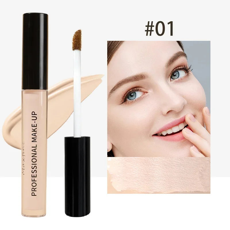 MAXFINE Concealer Foundation Stick – Full Coverage for Dark Circles, Acne & Natural Finish