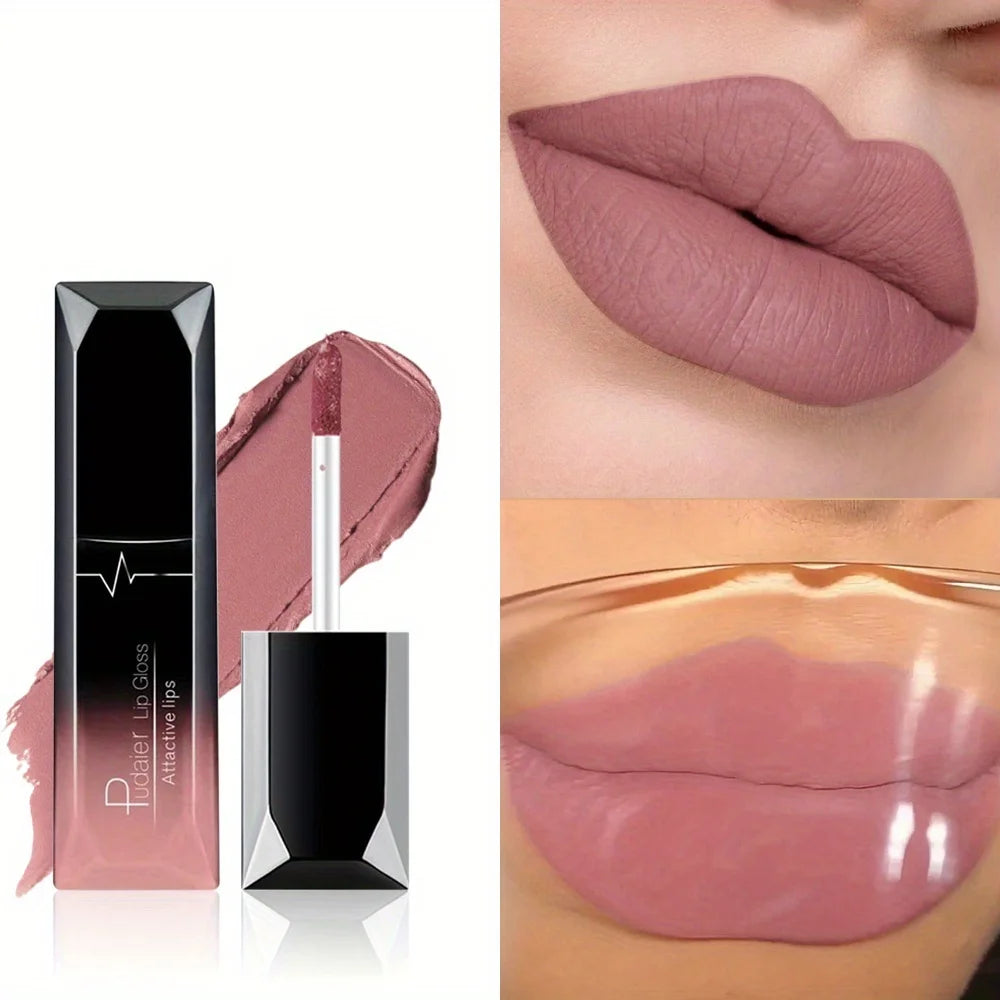 17 Colors Velvet Matte Liquid Lipstick, Waterproof Long Wear Lip Color, High Pigment Smooth Texture, Makeup for All Skin Types Nanasbeautyholic
