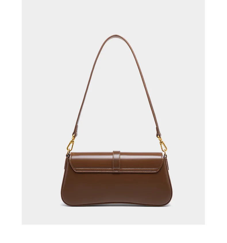 Jonlily Women Genuine Leather Shoulder Bag