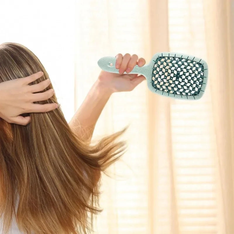 2pcs Professional Comb Detangling Hair Brush Scalp Massage Anti-static