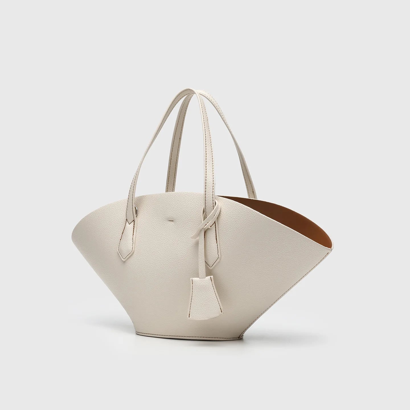Vintage Shell-Shape Tote Bag – Large Capacity PU Leather Women's Shoulder Bag