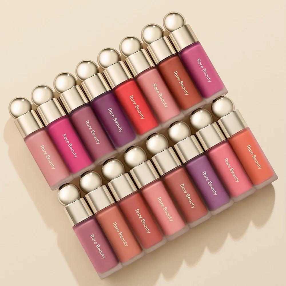 Rare Beauty Lipstick Blush Cream Grace Liquid Blush Waterproof Mositure Face Contour Shadow Blusher Liquid Blusher Plump Makeup Nanasbeautyholic