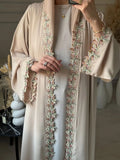 Elegant Embroidered Abaya | Loose Fit Modest Dress for Women