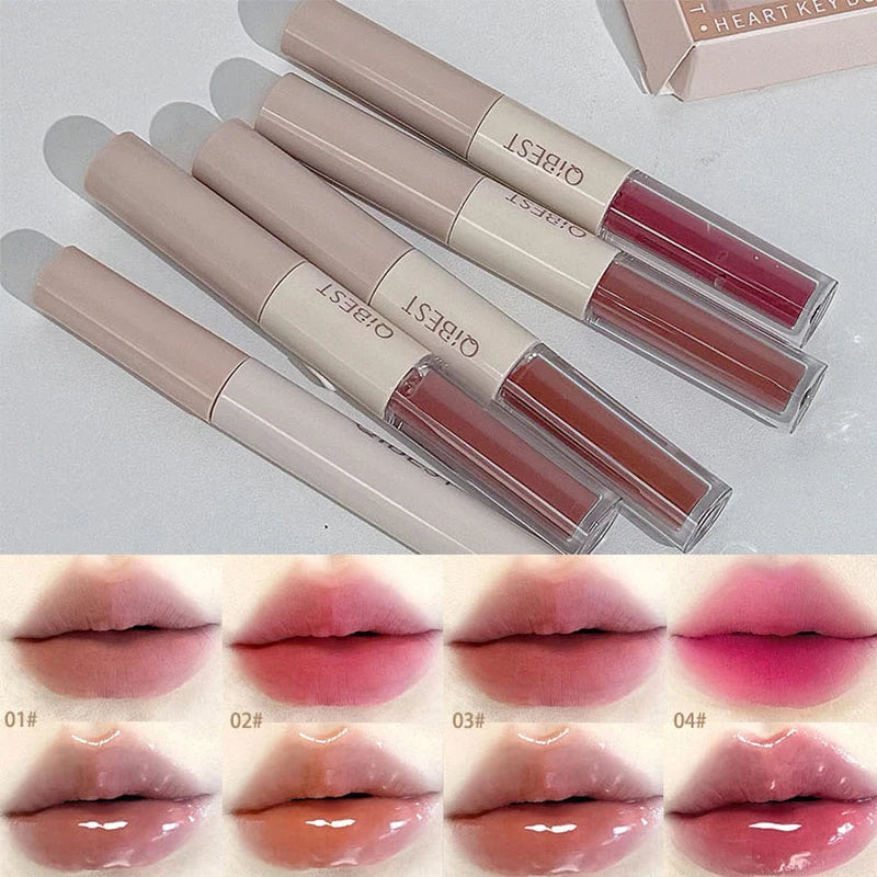 Makeup Gift Box Butterfly Bow Heart Limited Lipstick Powder Blush Eyeshadow Makeup Gift Box Set and Necklace Gifts for Women Nanasbeautyholic