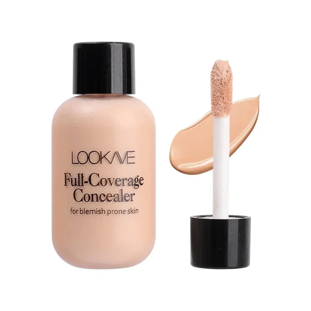 Full Coverage Liquid Concealer – Waterproof, Dark Circle & Blemish Corrector for All Skin Types