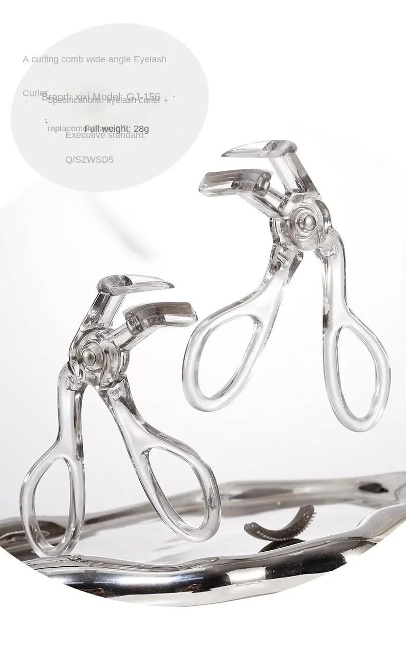 Eyelash Curler with Comb | Wide & Partial Clip | Waterproof Long-Lasting Curl