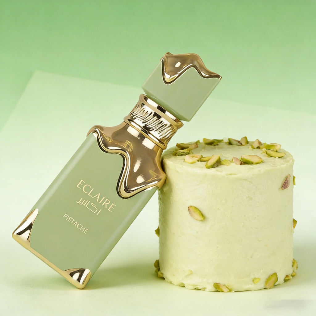 ECLAIRE Pistachio Eau de Parfum – Gourmet Nutty & Creamy Fragrance for Women | 3.4 oz