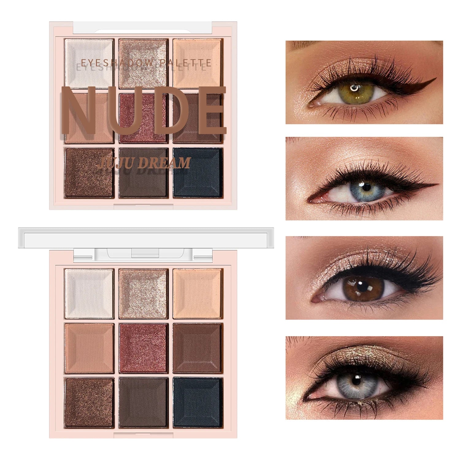 Eye shadow Palette, Matte & Shimmer Finish