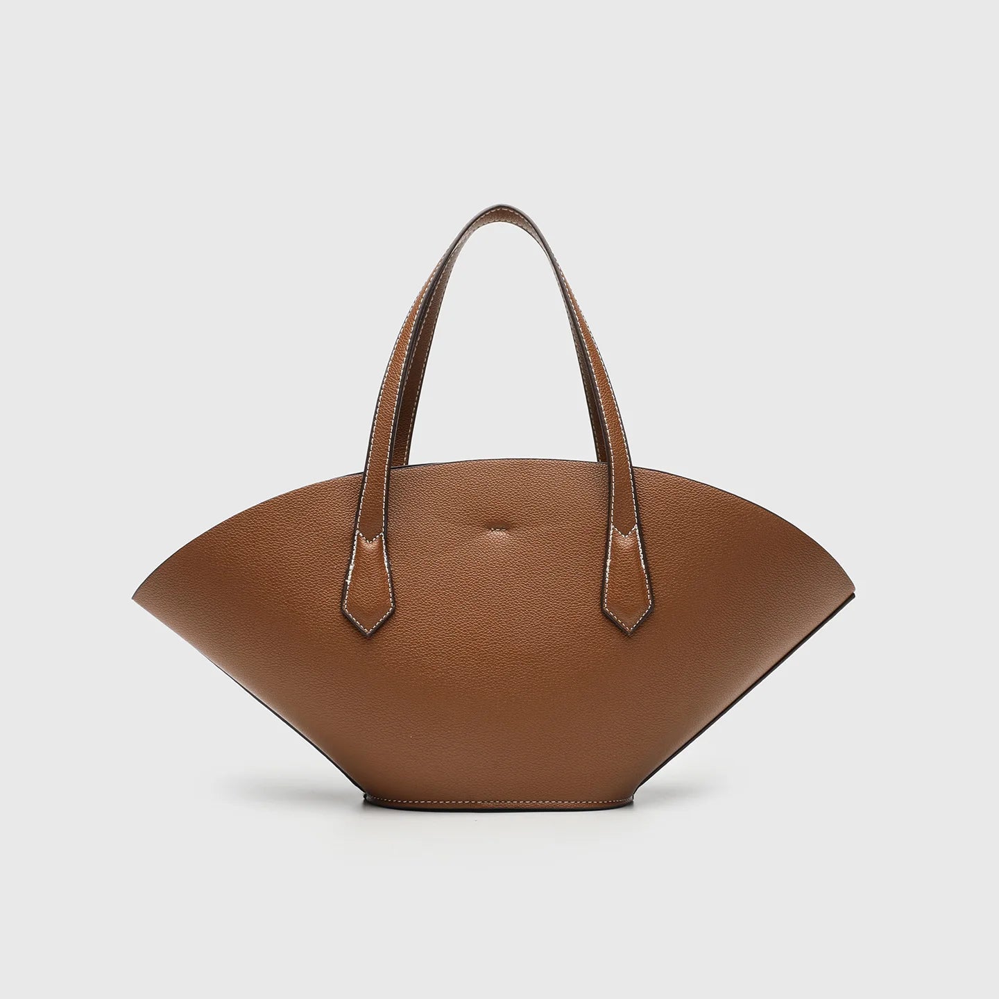 Vintage Shell-Shape Tote Bag – Large Capacity PU Leather Women's Shoulder Bag