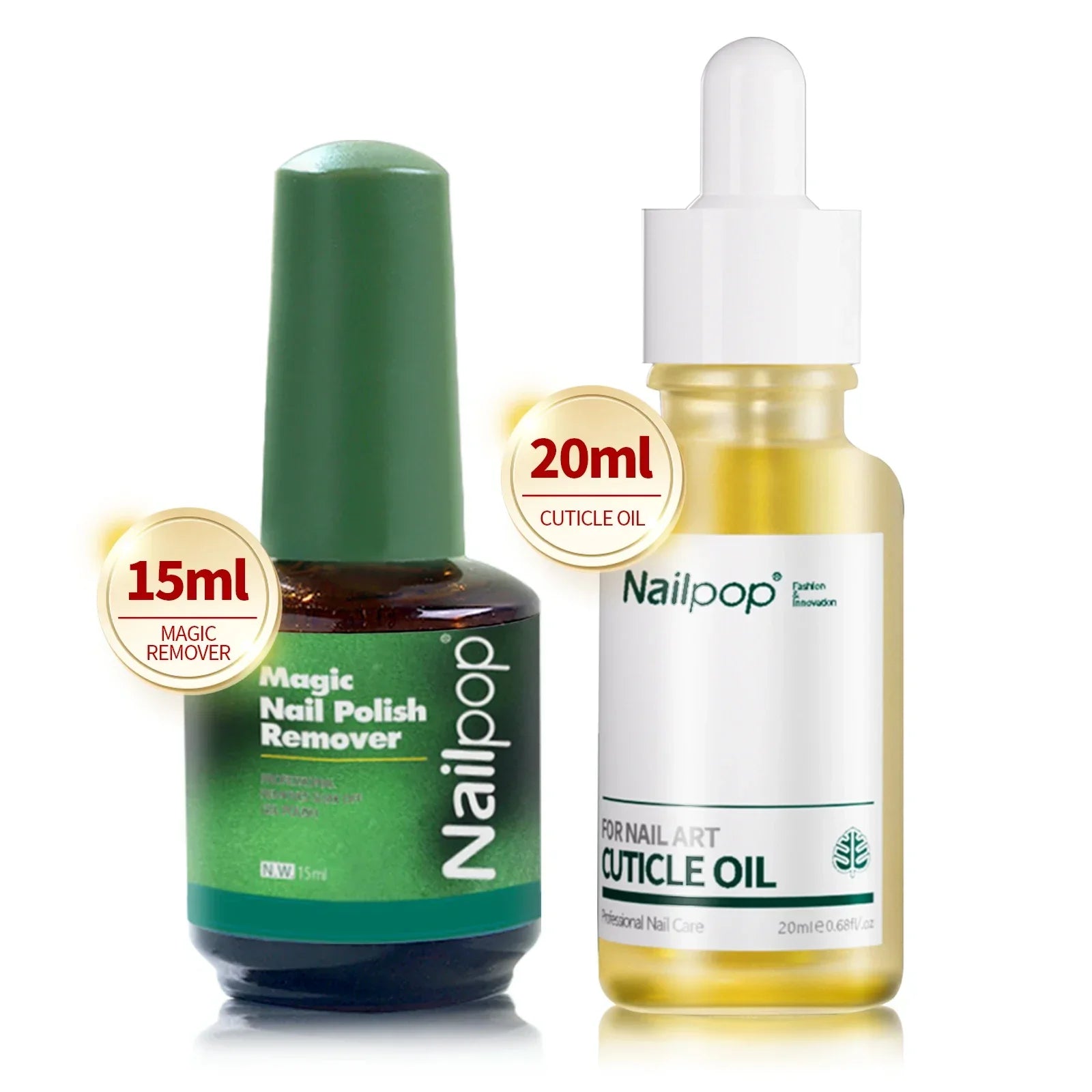 Nailpop Nail Dehydrator & Primer Set - Professional Nail Prep Kit