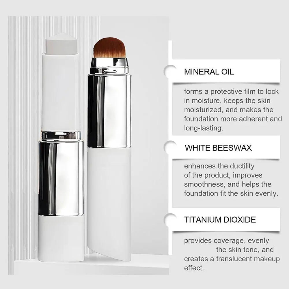 2-in-1 Color-Changing Foundation Stick | Moisturizing & Brightening | All Skin Types