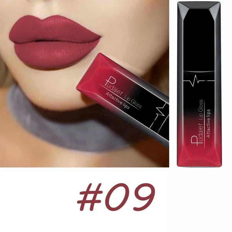 17 Colors Velvet Matte Liquid Lipstick, Waterproof Long Wear Lip Color, High Pigment Smooth Texture, Makeup for All Skin Types Nanasbeautyholic