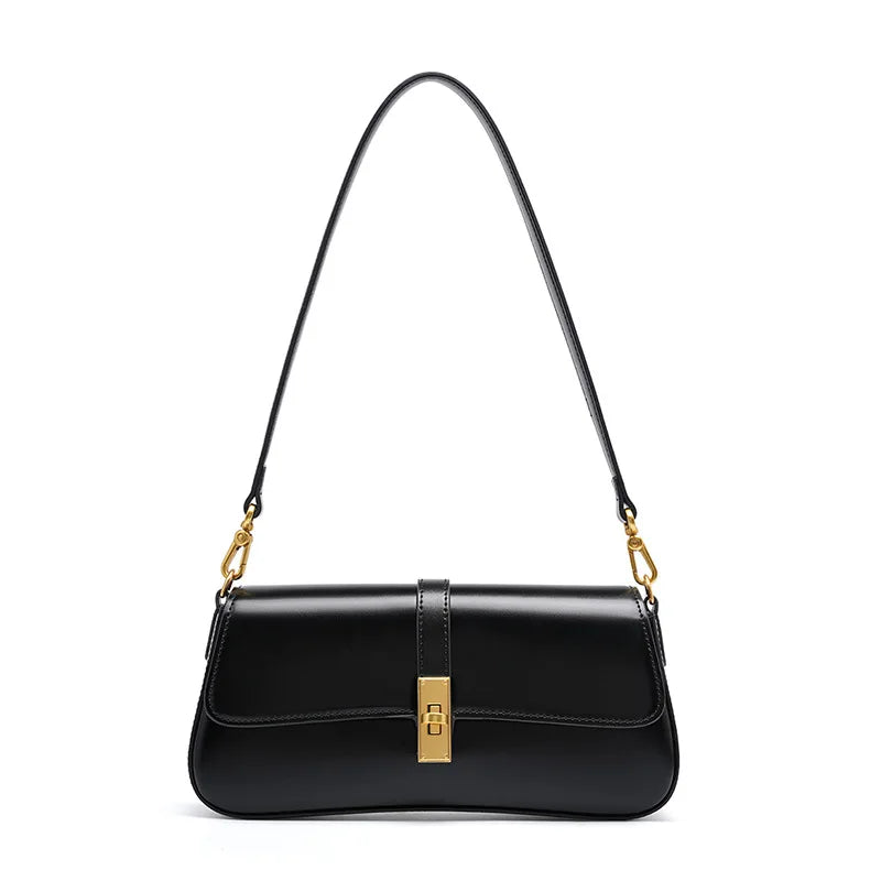 Jonlily Women Genuine Leather Shoulder Bag