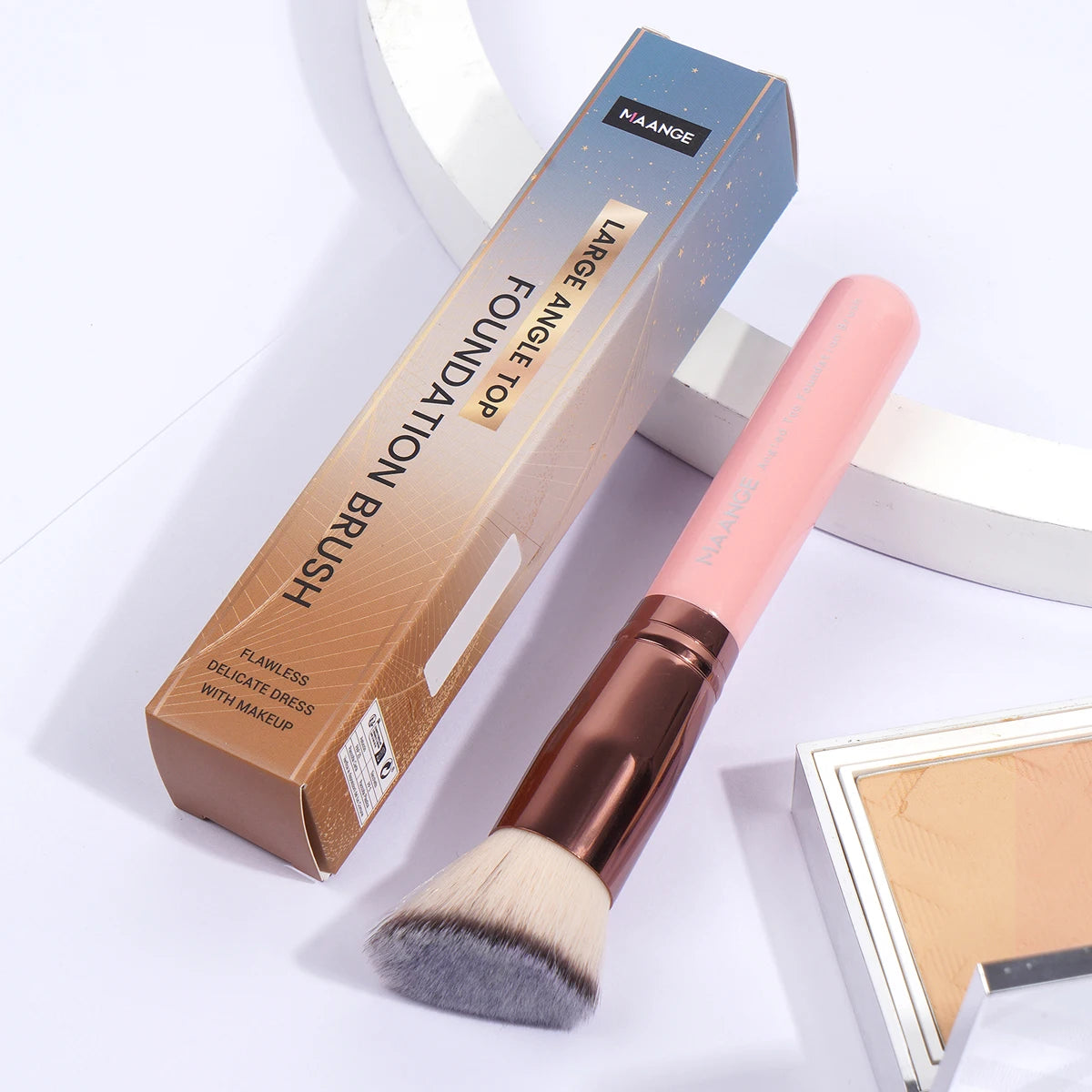 MAANGE 2PCS Foundation Makeup Brush