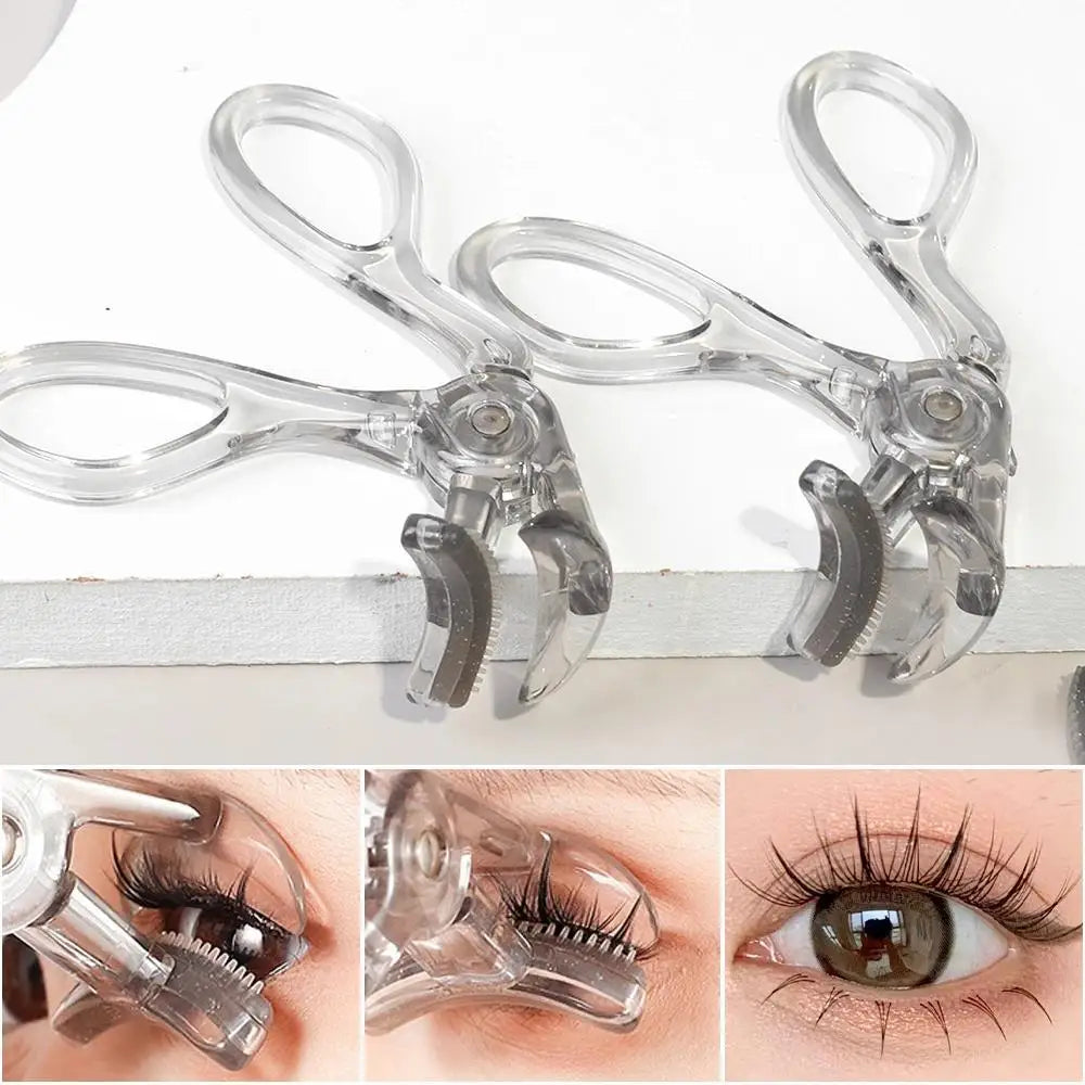 Eyelash Curler with Comb | Wide & Partial Clip | Waterproof Long-Lasting Curl