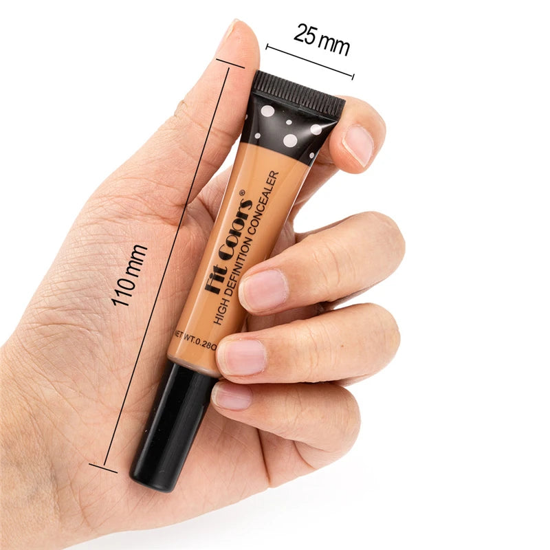 Fit Colors Full Cover Liquid Concealer BB Cream – Brightening, Waterproof & Natural Finish | 8 Shades