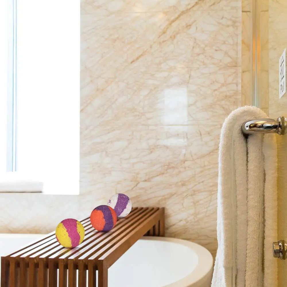 Bath Bombs for Kids and Women, 12 Natural Handmade Bath Bomb Gift Set, Bubble Bath Bombs - Perfect Self Care Relaxing Spa Gifts Nanasbeautyholic