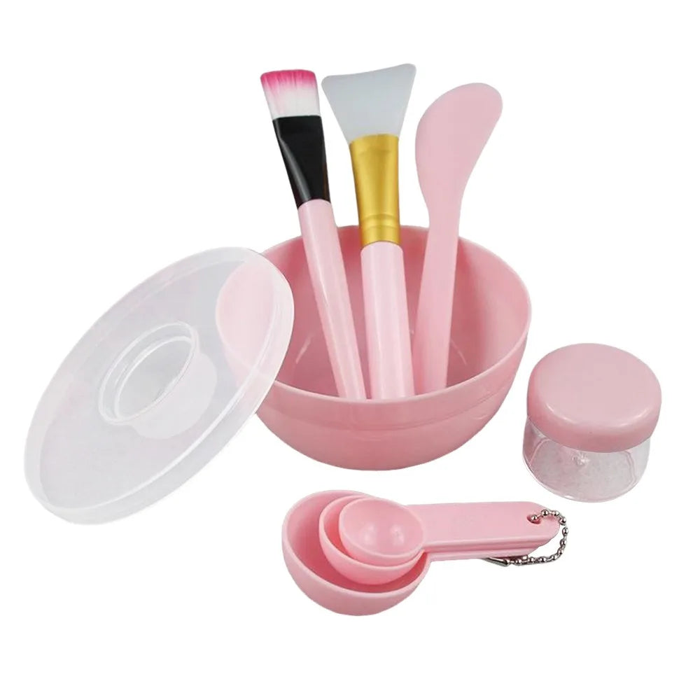 Durable DIY Face Mask Mixing Bowl Set Silicone with Bowl Brush Facemask Mixing Tool Mask Brushes Woman Facial Tools Nanasbeautyholic