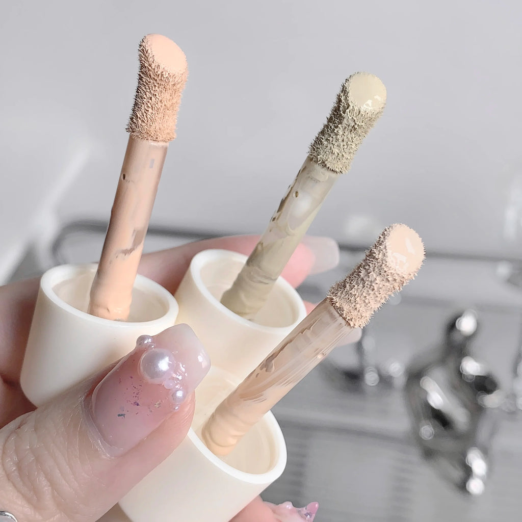 Silky Concealer Cream – Full Coverage for Acne Marks, Dark Circles & Skin Brightening | 3 Shades