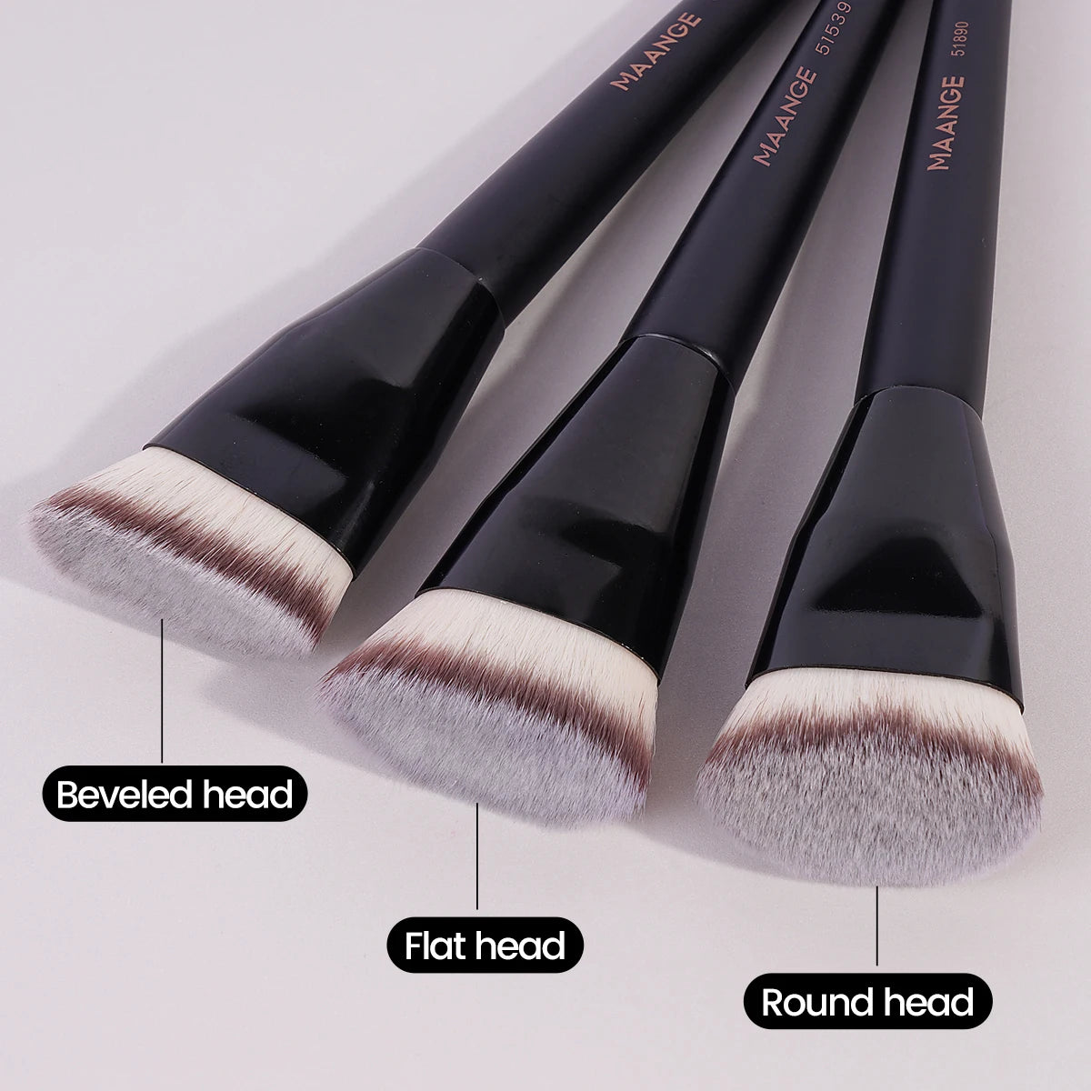 MAANGE 3pcs Makeup Brush Set , Soft , With Box Skin-friendly Makeup Tool for Beauty