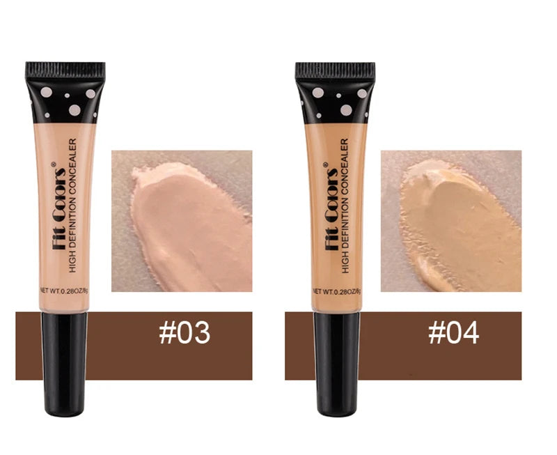 Fit Colors Full Cover Liquid Concealer BB Cream – Brightening, Waterproof & Natural Finish | 8 Shades