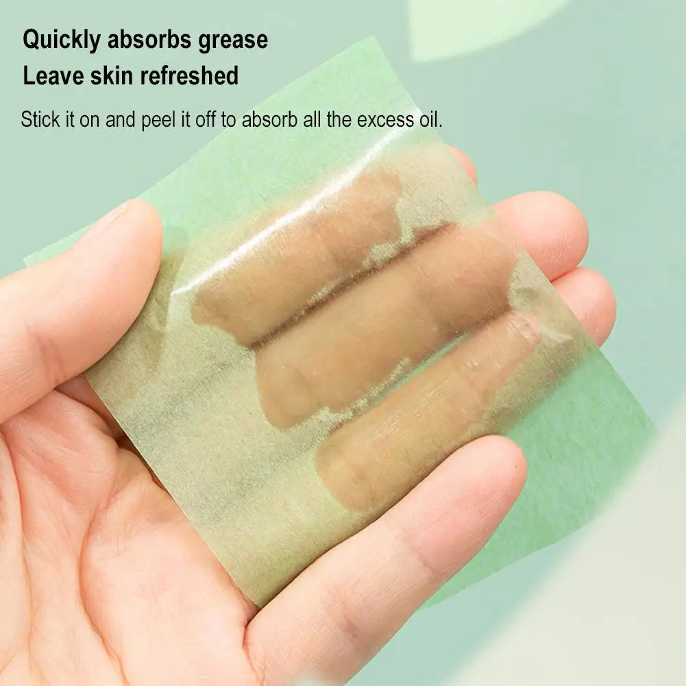 Face Oil Blotting Paper Protable Matting Face Wipes
