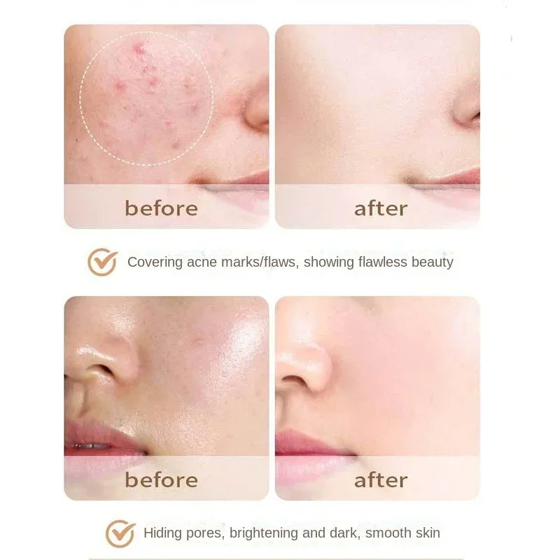 Svmy Liquid Contouring Concealer – Waterproof, Moisturizing & Long-Lasting Coverage for Dark Circles & Acne | 4 Shades