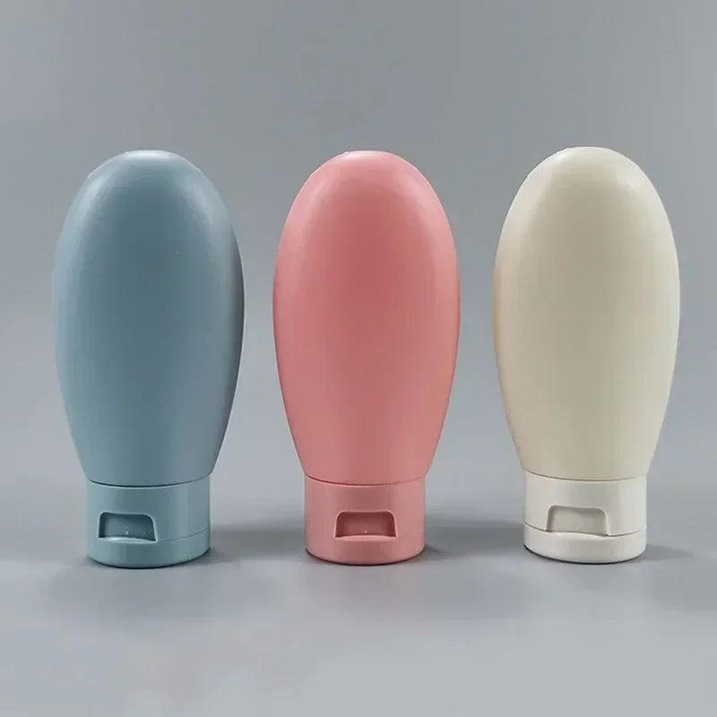 3/4Pcs Travel Botttles Set Refillable Bottle Cosmetic Containers 60ml