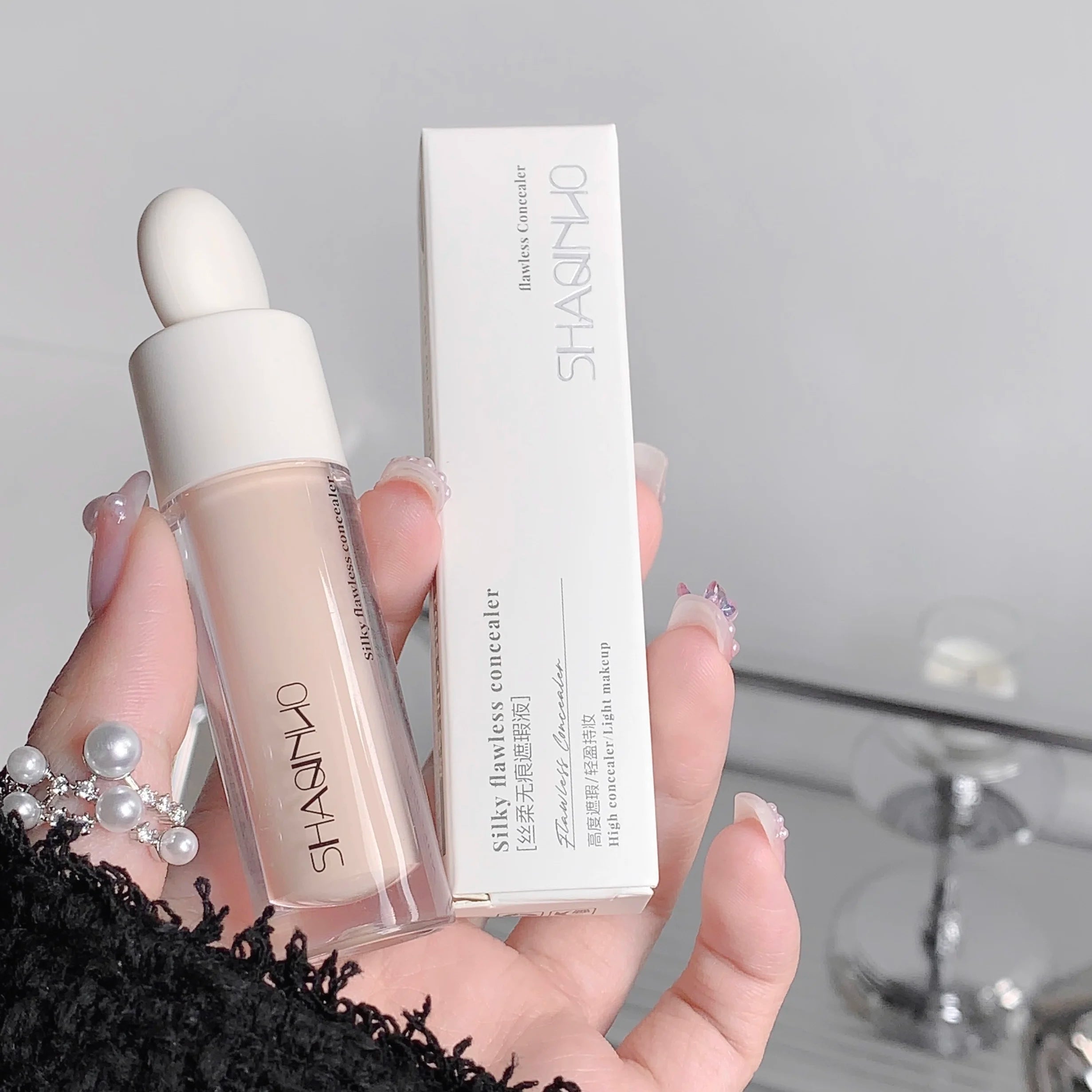 Silky Concealer Cream – Full Coverage for Acne Marks, Dark Circles & Skin Brightening | 3 Shades