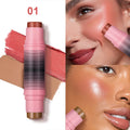 6-Shade Blush & Contour Cream Stick – Waterproof Concealer & Highlighter for a Flawless Finish