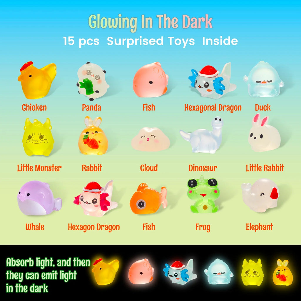 Bath Bombs for Kids with Toys Inside - 15 Pack Kids Bath Bombs with Glow in The Dark Bath Toys Inside, Birthday Gifts for Kids Nanasbeautyholic