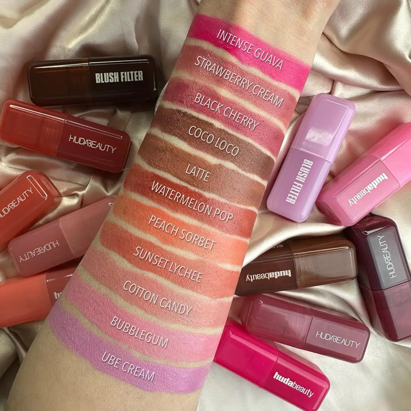 Huda Beauty Blush Filter Soft Glow Liquid Blush & Shiny Lip Gloss