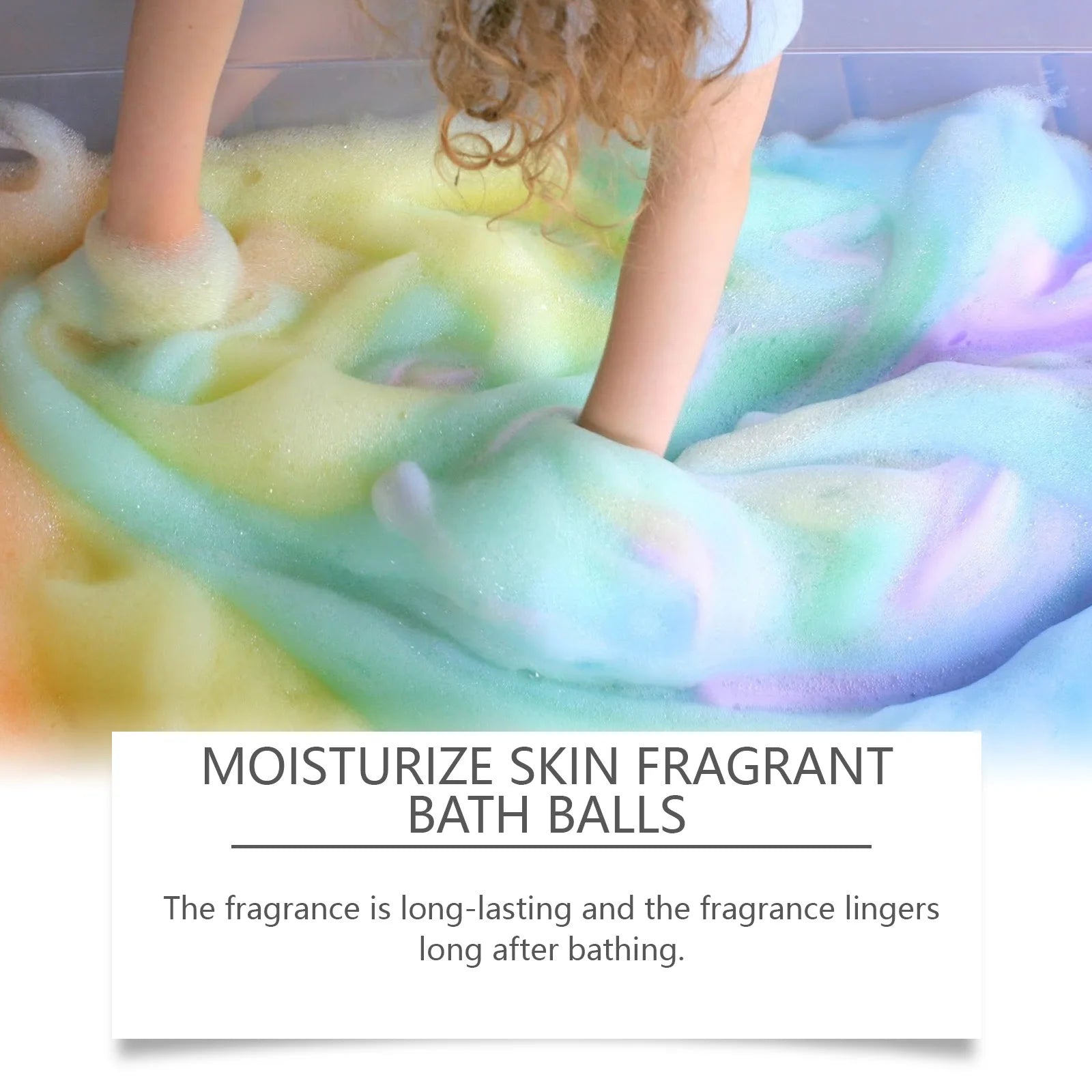 Lavender Bubble Bath Balls Long Lasting Fragrance Improve Exfoliating Foot Odor Cleanse Relax Stress Moisturizing Salt Bath Ball Nanasbeautyholic