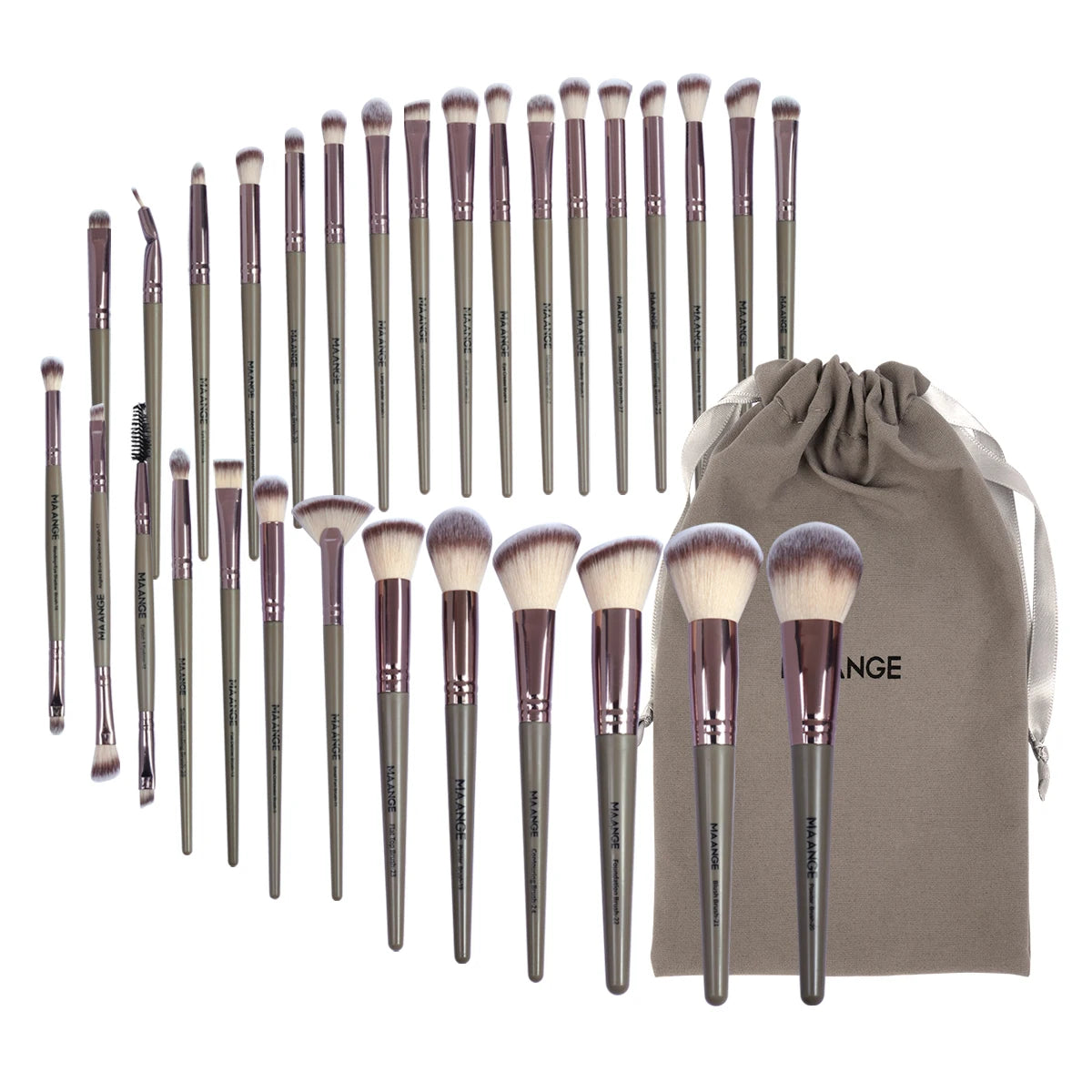 MAANGE 30pcs Professional Makeup Brush Set
