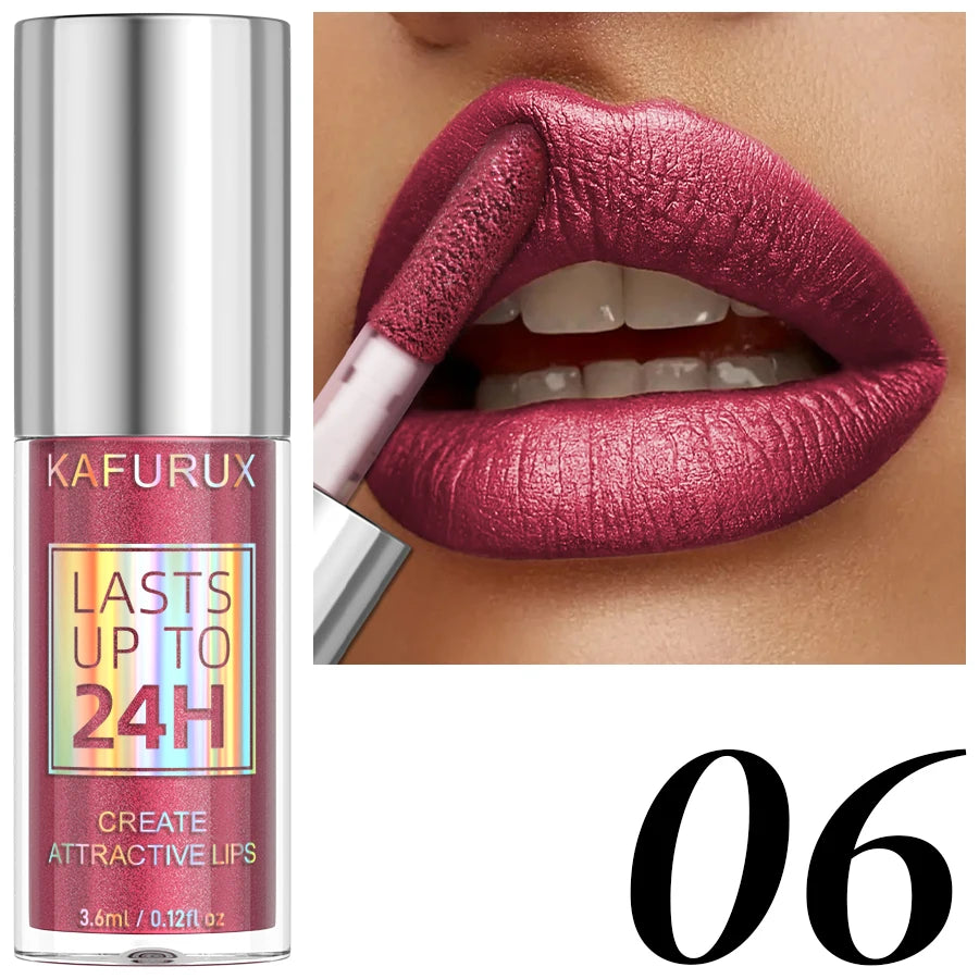 20-colors Glitter Lip Glaze Waterproof Diamond Shimmer Lip Gloss Sparkling Liquid Lipstick Long Lasting Lip Makeup for Women Gif Nanasbeautyholic