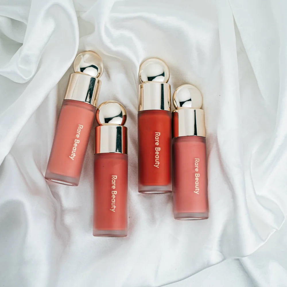 Rare Beauty Lipstick Blush Cream Grace Liquid Blush Waterproof Mositure Face Contour Shadow Blusher Liquid Blusher Plump Makeup Nanasbeautyholic