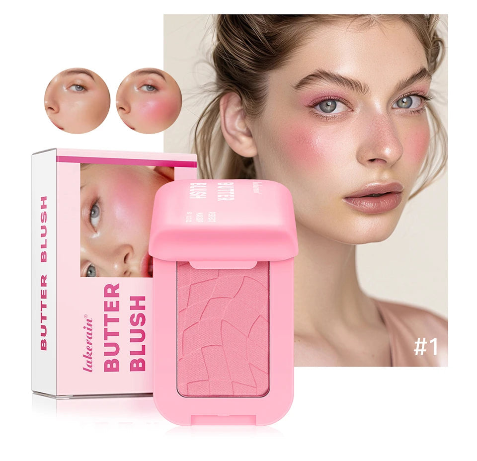 Professional Makeup Powder Blush 12HR Wear Vegan Formula Blusher Makeup Blush in Bar Cosmetics Palette Powder Pink Cream Face Nanasbeautyholic