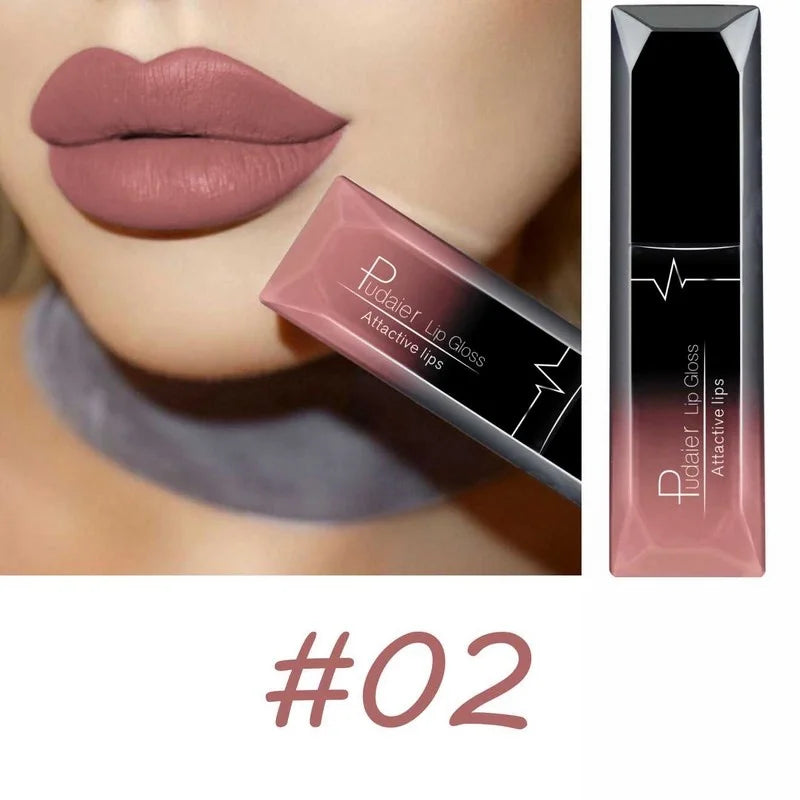17 Colors Velvet Matte Liquid Lipstick, Waterproof Long Wear Lip Color, High Pigment Smooth Texture, Makeup for All Skin Types Nanasbeautyholic