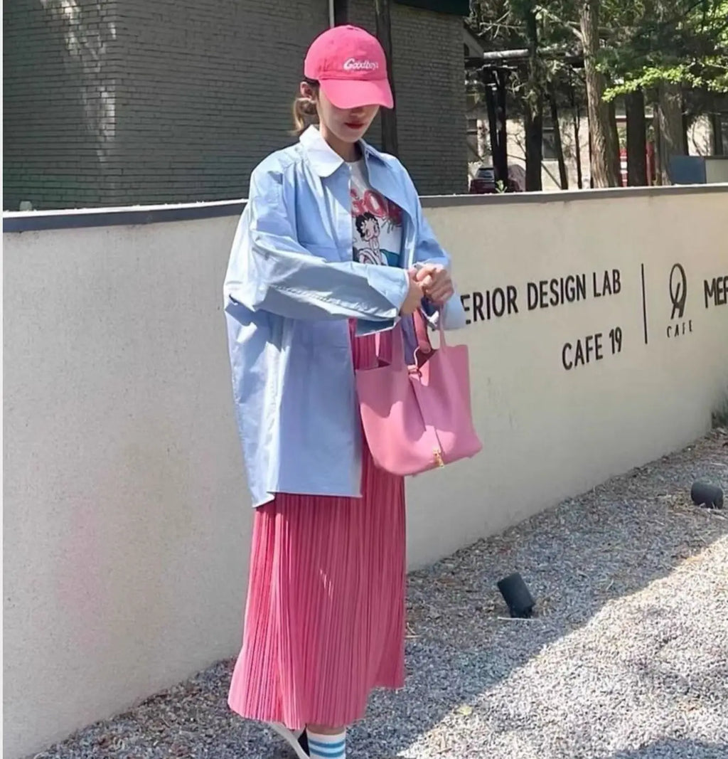 Faux Leather Bucket Bag – Chic & Versatile Women's Handbag