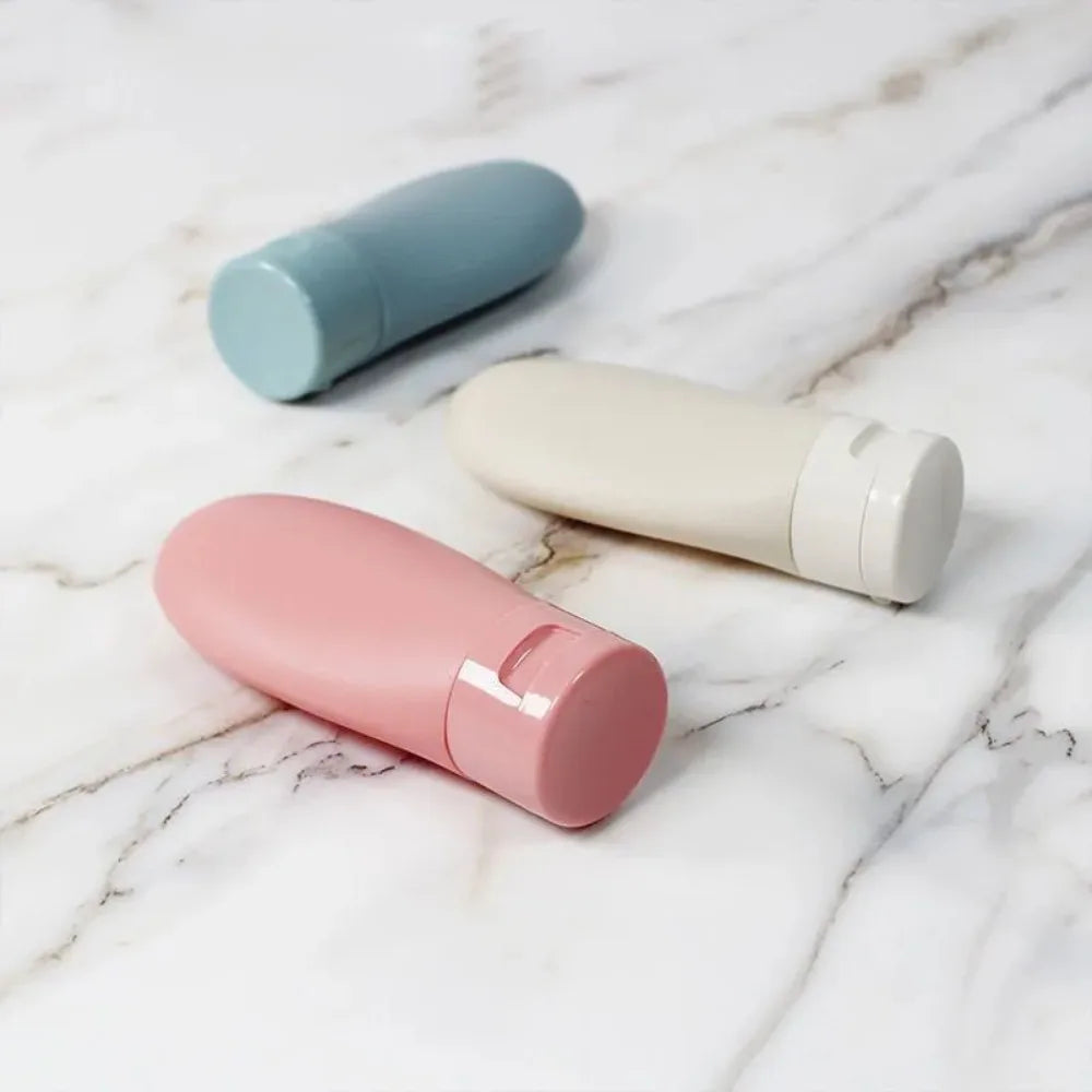 4Pcs 60ml Travel Botttle Set Refillable Bottles